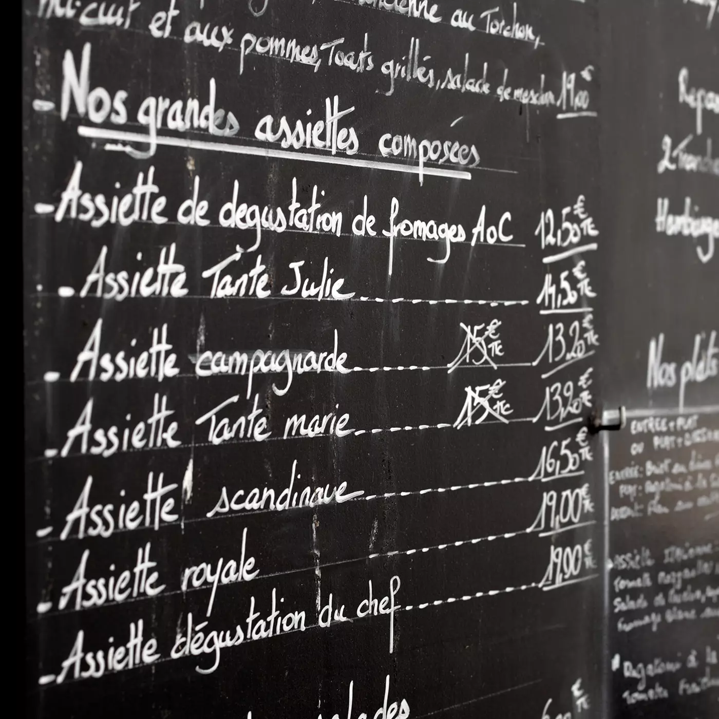 Diseño de carta restaurante